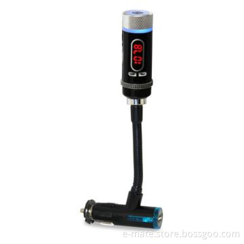 HiFi Car Bluetooth FM Transmitter with Charging Function